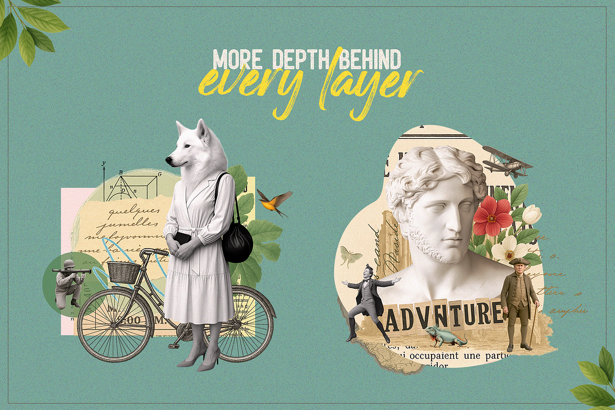 Oh So Vintage Collage Creator, an Object Graphic by SNIPESCIENTIST (Photo 25 of 30)