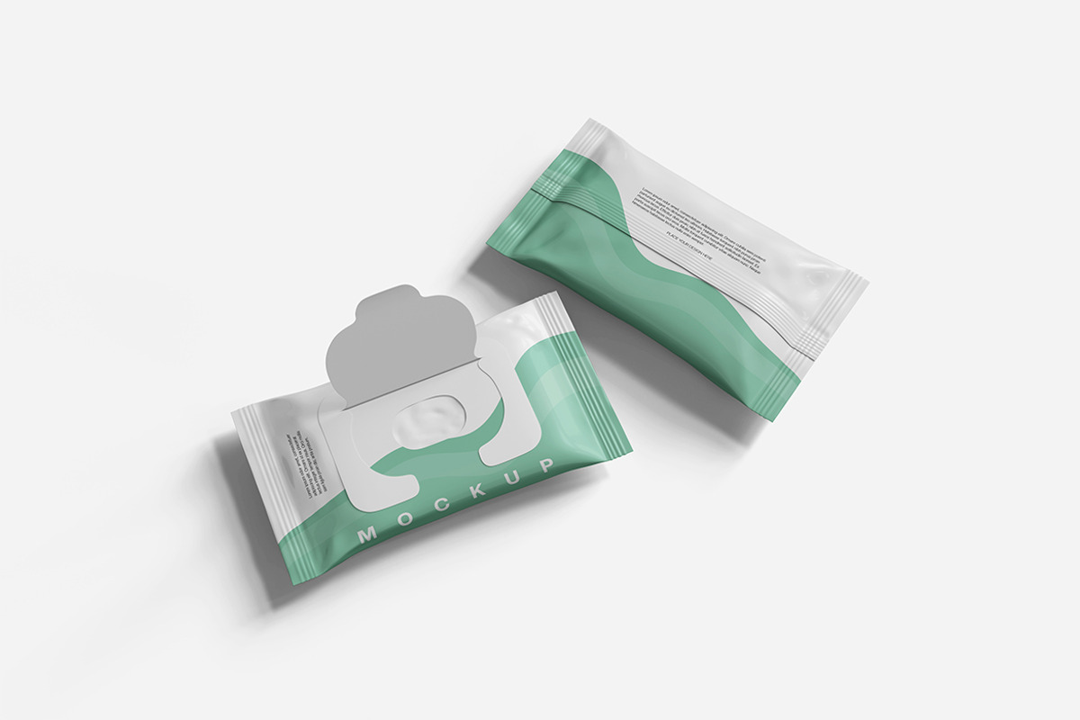 Wet Wipes Mockup, a Product Mockup by Indah (Photo 5 of 6)