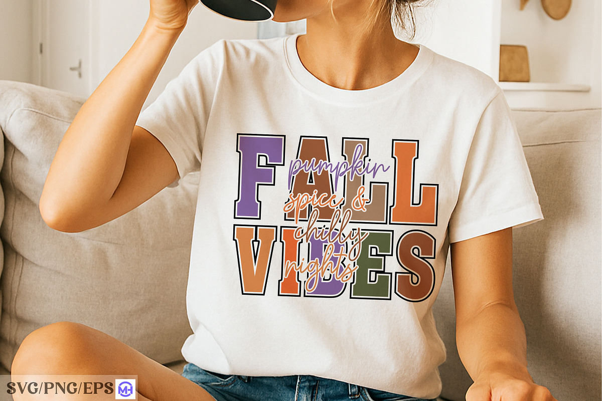 Fall Vibes Cozy Autumn Clipart SVG, a Graphic by mh_arif (Photo 3 of 3)