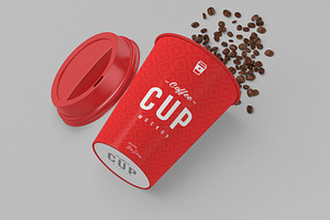 8oz Coffee Cup Mock-Up