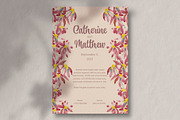 Wedding Stationary Flowers, a Print Template by McLittle Stock (Thumbnail 2 of 4)