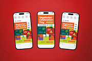 World Vegetarian Day Flyer Set, a Flyer Template by The Good Store (Thumbnail 2 of 2)