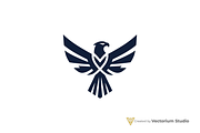 Minimalist Eagle Emblem Logo, a Branding & Logo Template by Vectorium Studio (Thumbnail 5 of 5)