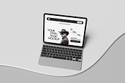 Tablet Mockup, an iPad Mockup by swsi-studio (Thumbnail 2 of 5)