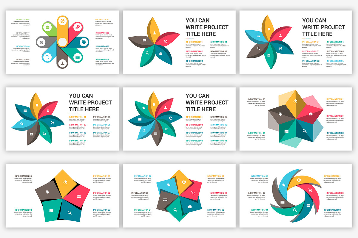 Creative PowerPoint Infographics, a Presentation Template by SlideOne (Photo 6 of 9)