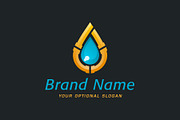 Pipeline Drop Custom Logo, a Branding & Logo Template by ARTE MIGUEL (Thumbnail 2 of 3)