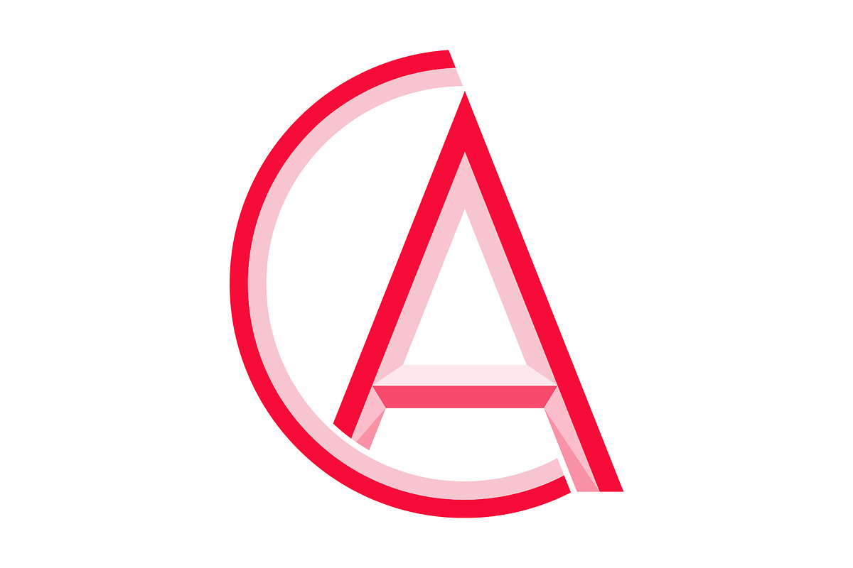 Letter A logo design template, a Branding & Logo Template by Sumberpangan (Photo 1 of 3)
