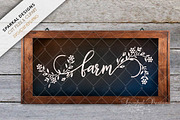 FARMHOUSE -Faith Family Farm- SVG, an Object Graphic by SparkalDesigns (Thumbnail 4 of 4)