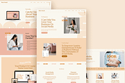 Squarespace 7.1 Template: Boho, a Websites & App Template by Kseniia_Design (Thumbnail 2 of 9)