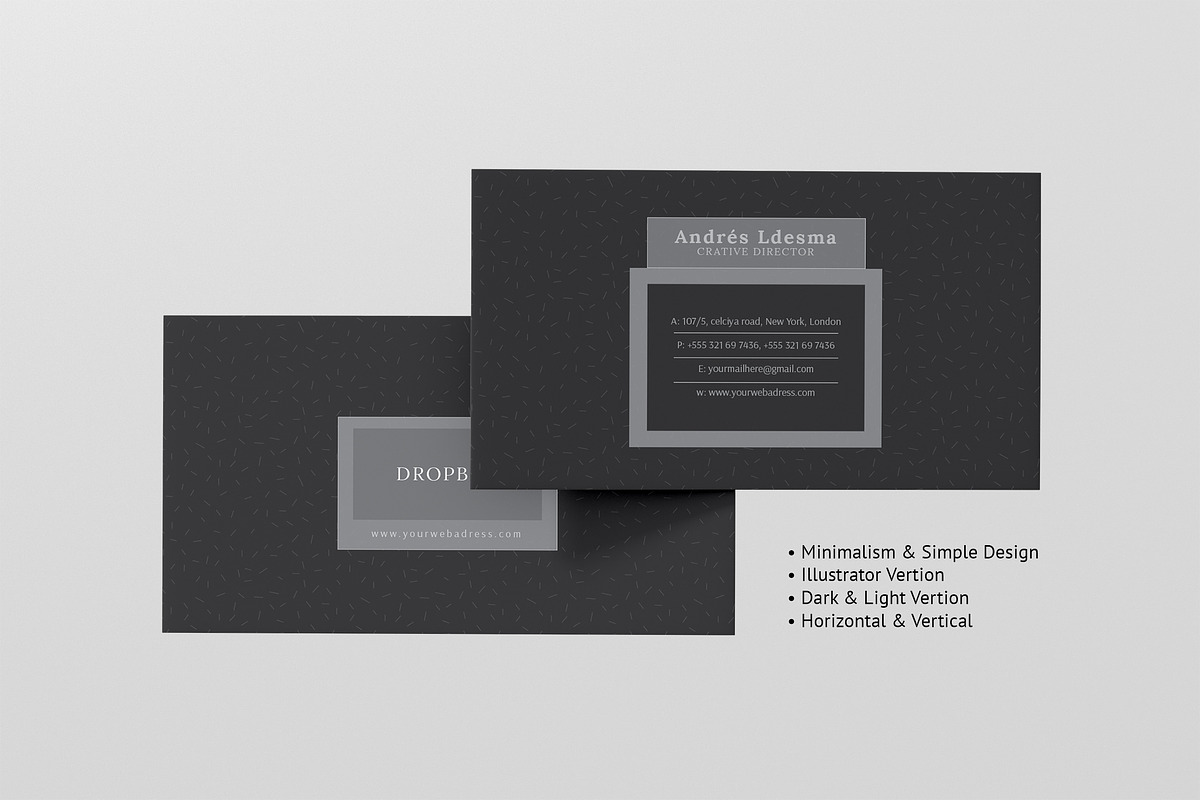 Business Card, a Business Card Template by ZAAS (Photo 2 of 11)