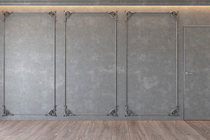 Modern classic gray interior