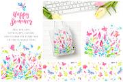 Happy Summer Seamless Patterns, a Pattern Graphic by Lumitar (Thumbnail 6 of 6)
