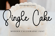 Single Cake, a Handwritten Font by InermediaSTUDIO (Thumbnail 1 of 8)