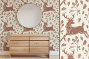 Linocut Animals rustic patterns, an Animal Illustration by Carpet Tapete Pretzel (Thumbnail 7 of 17)