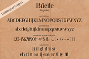 Brielle – Modern Serif, a Serif Font by dealitastudio (Thumbnail 7 of 10)