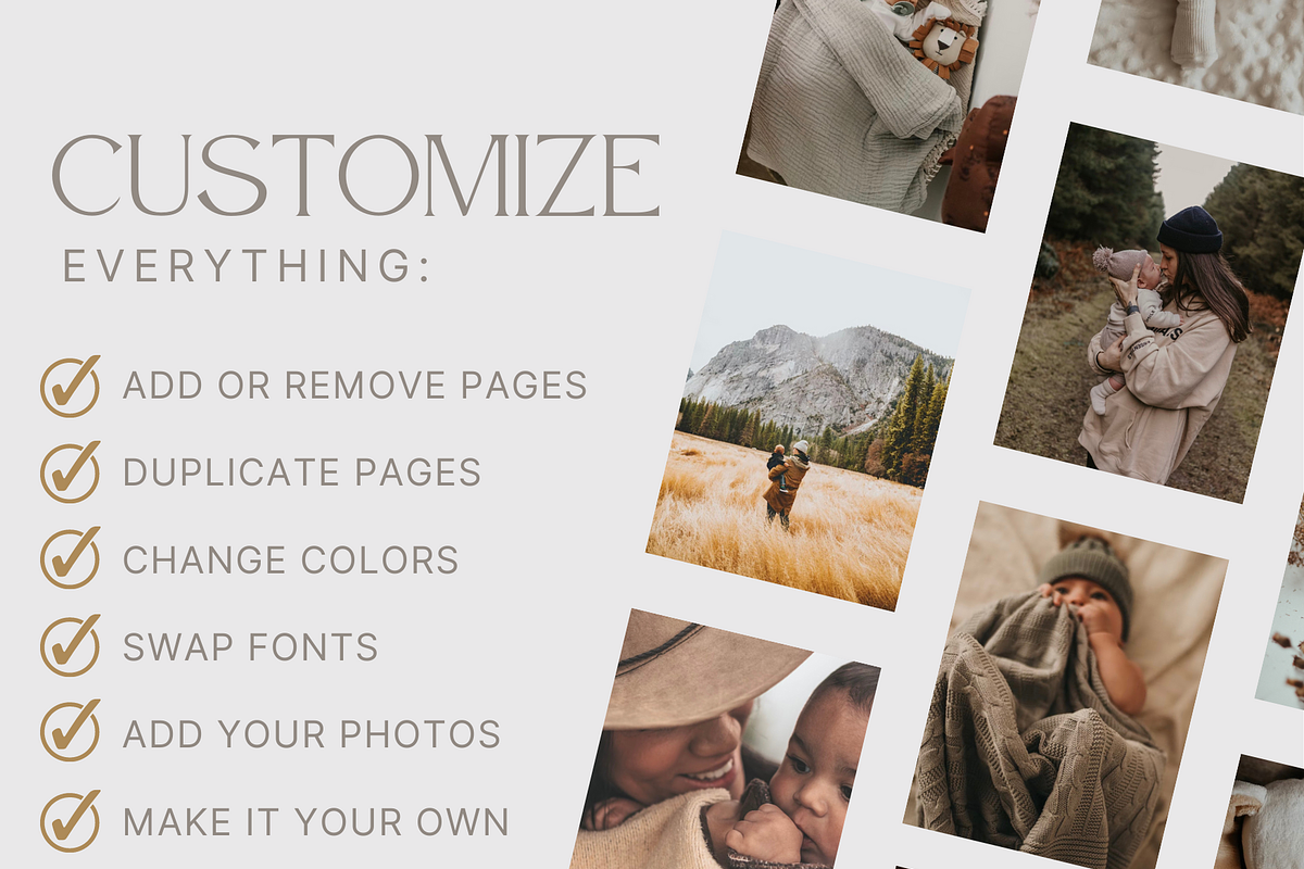 TEAL Newborn Photography Guide, a Magazine Template by Signature Edits (Photo 2 of 11)