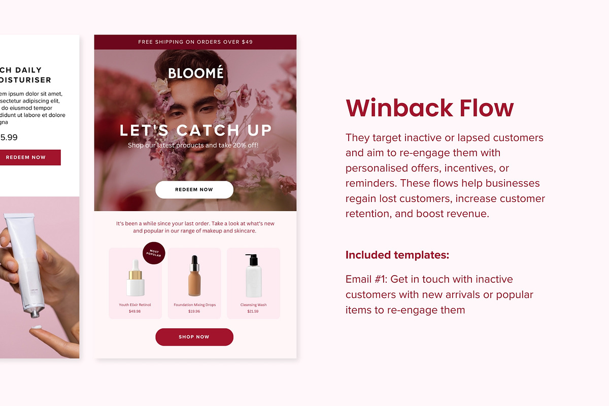24 Canva Email Template Flow Designs, an Email Template by The Ecommerce Creative (Photo 6 of 12)