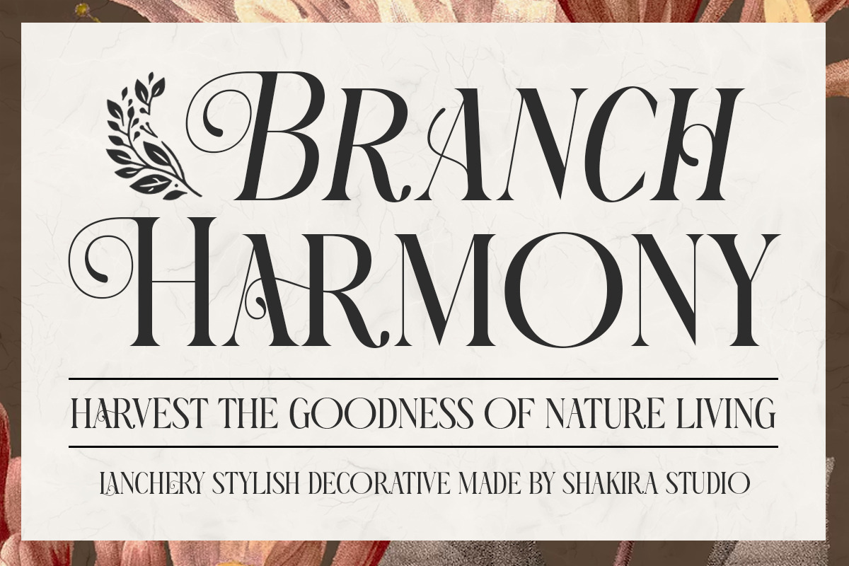Lanchery - Elegant Luxury Stylish, a Serif Font by Shakira Studio (Photo 3 of 10)