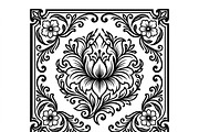 50 Elegant Floral Ornament Bundle, a Decorative Illustration by Amazin_art (Thumbnail 25 of 29)