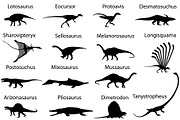 Dinosaurs of triassic period, an Animal Illustration by Viktoria.1703 (Thumbnail 3 of 3)