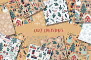 Cozy Christmas collection, an Animal Illustration by KlavaProDesign (Thumbnail 5 of 16)