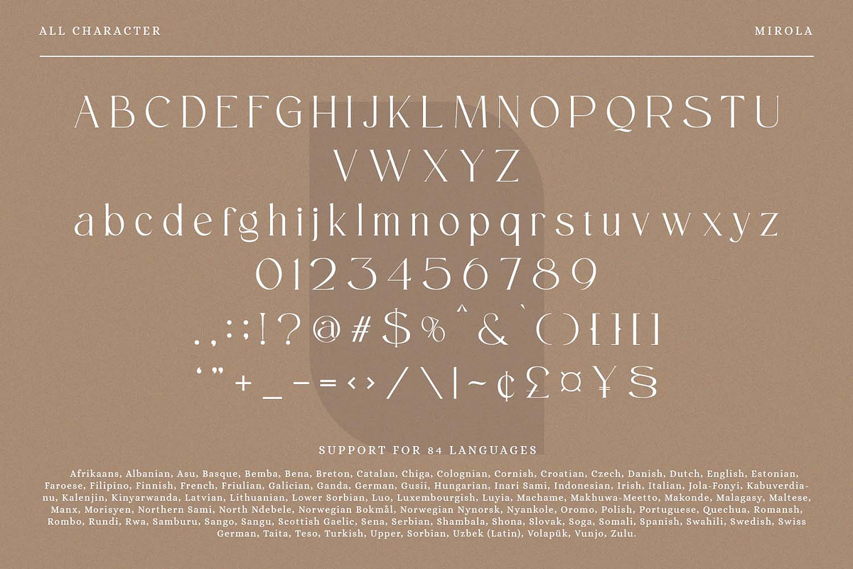 Mirola - Elegant Serif Font, a Serif Font by Nathatype (Photo 9 of 10)