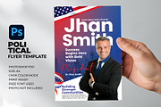 Political Campaign Flyer Template, a Flyer Template by Artonix (Thumbnail 1 of 3)