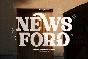 Newsford - Elegant Retro Serif Font