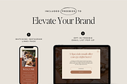 Luxury Picnic Wix Website Template, a Wix Template by Ton Rêve Design Studio (Thumbnail 3 of 8)