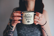 Enamel Mug Mockup, a Cups & Container Mockup by Europe.graphics (Thumbnail 1 of 4)