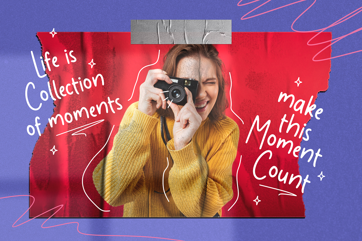 Luckymoon Charming Handlettered Font, a Sans Serif Font by Allouse Studio (Photo 6 of 10)