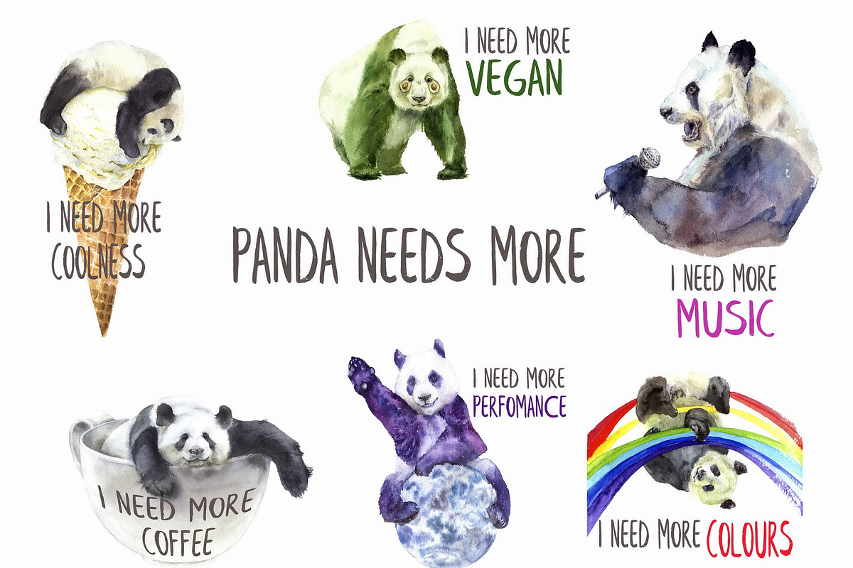 Panda Like You, a Graphic by Cat In Colour (Photo 2 of 6)