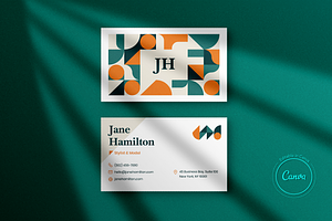 Canva Business Card Template