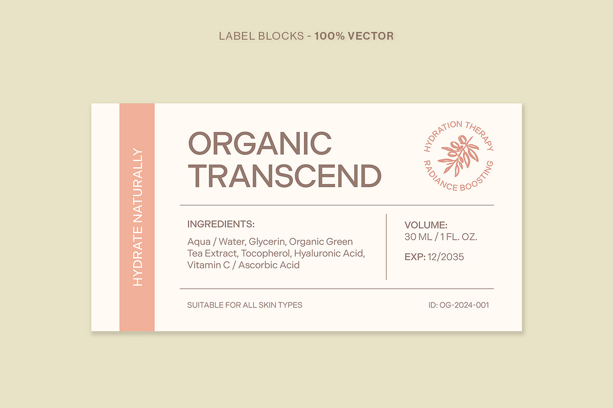 Product Label Template Set, a Brochure Template by BrandPacks (Photo 6 of 14)