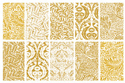 Gold Glitter William Morris Patterns, a Pattern Graphic by ARTOZEN DIGITAL (Thumbnail 15 of 20)