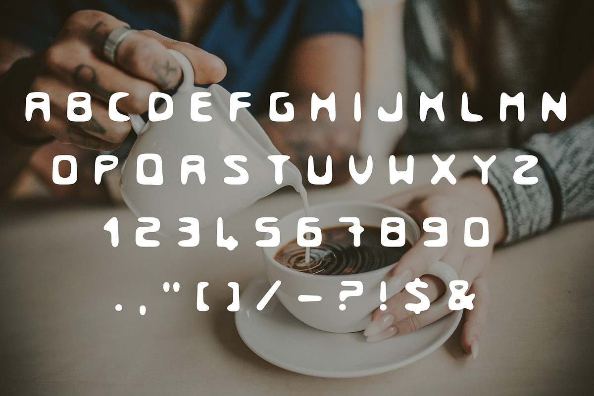 Manasaye, a Sans Serif Font by 3ab2ou (Photo 3 of 3)
