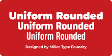 Uniform Rounded