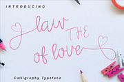 the law of love, a Script Font by edcreative (Thumbnail 1 of 4)