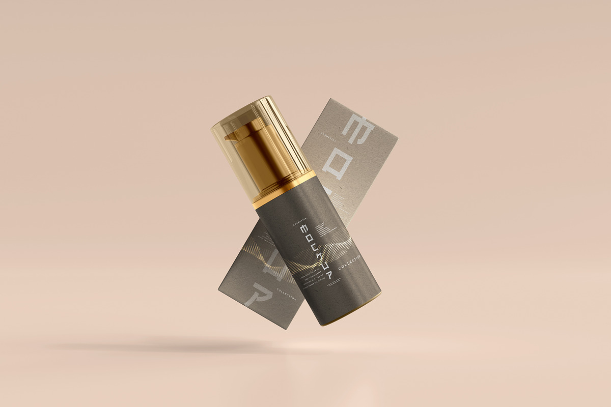 100+ Cosmetic Branding Mockups, a Cups & Container Mockup by pmvch (Photo 23 of 102)