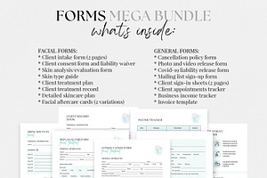 Facial Consent Forms