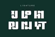 Sloper Pjonweak, a Sans Serif Font by QR Design Studio (Thumbnail 7 of 8)