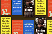Mognakin Serif Display Font, a Serif Font by timelesstype.co (Thumbnail 6 of 15)