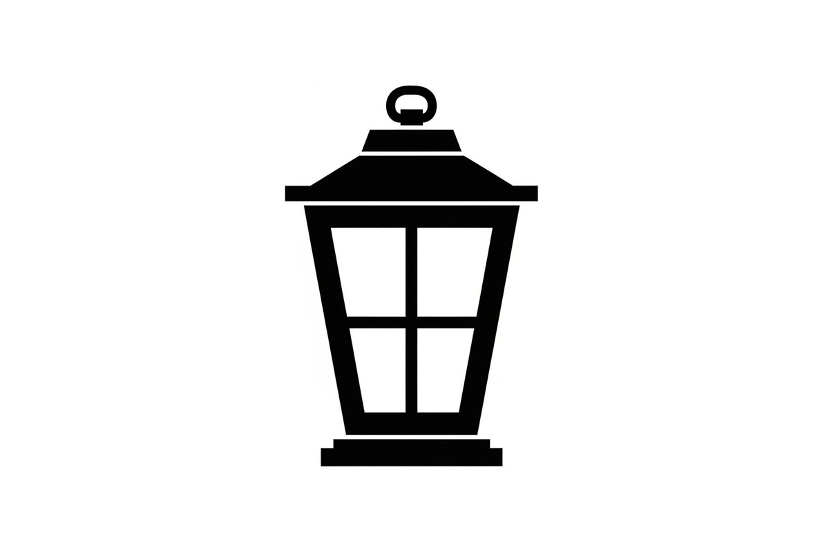Vintage Street Lantern Silhouette Bu, an Illustration by hafijul (Photo 7 of 51)