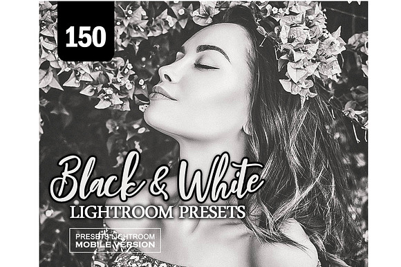 Black White Lightroom Mobile Presets preview 6