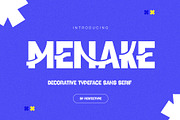 Menake Modern Sans Serif, a Sans Serif Font by Perfectype (Thumbnail 1 of 10)