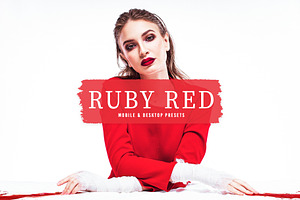 Ruby Red Pro Lightroom Presets