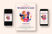 International Women's Day Flyer Set, a Flyer Template by Esui Studio (Thumbnail 1 of 4)