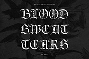 BlackCat Blackletter Vintage Font, a Blackletter Font by Tom Chalky (Thumbnail 6 of 10)