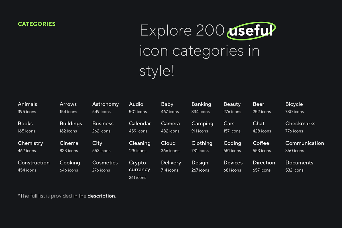 Guapoo v1.0 100,000+ Unique Icons, a Solid Icon by Wencory (Photo 3 of 6)