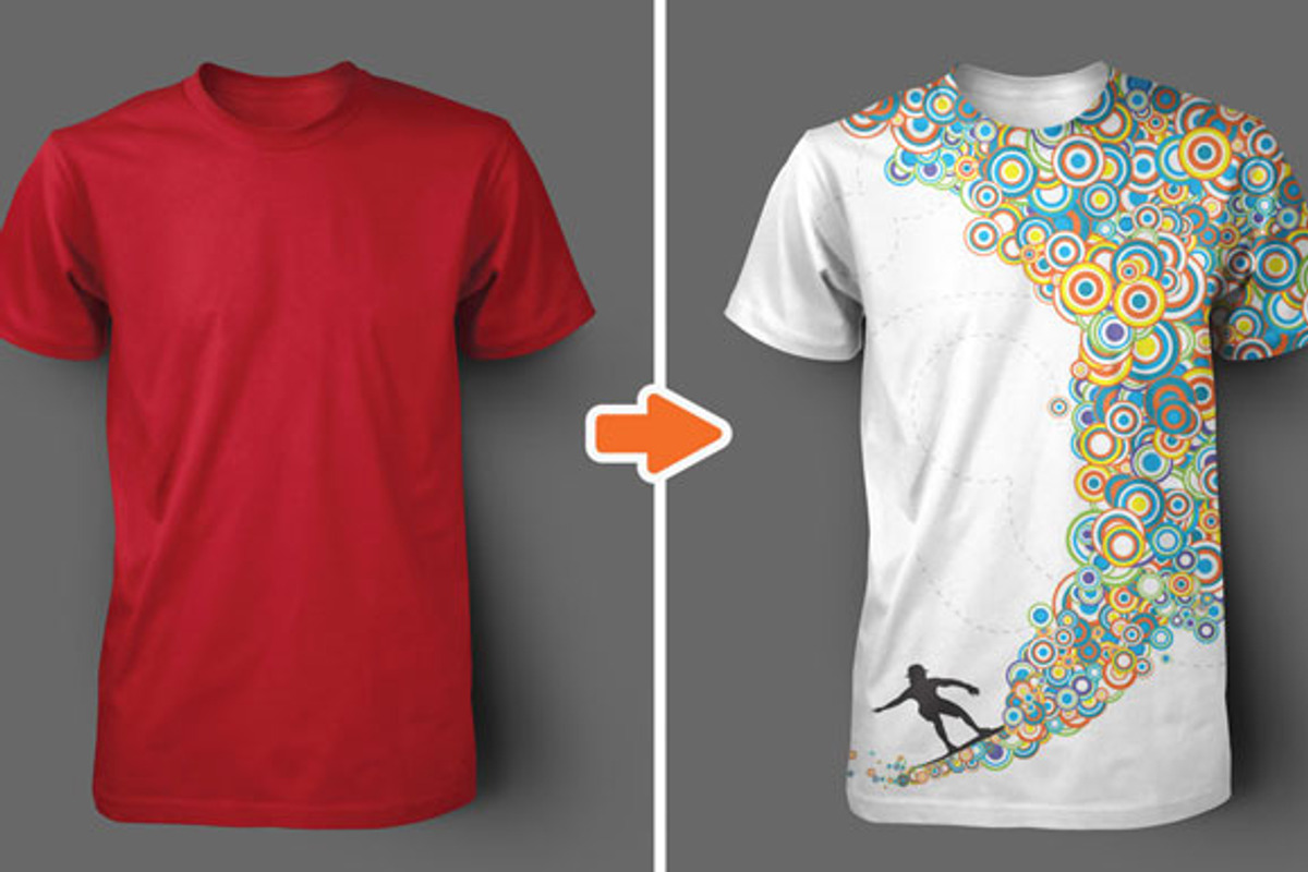 Men's Crew Neck Ghosted Templates, a Shirt Mockup by Go Media's Arsenal (Photo 3 of 3)